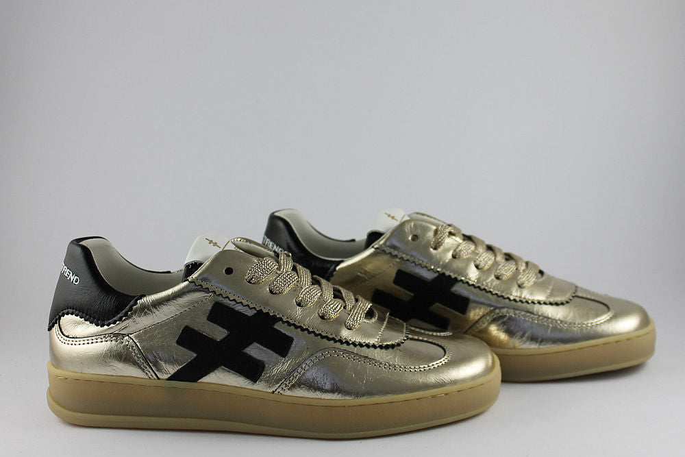 'Iconic II' Gold Trainer