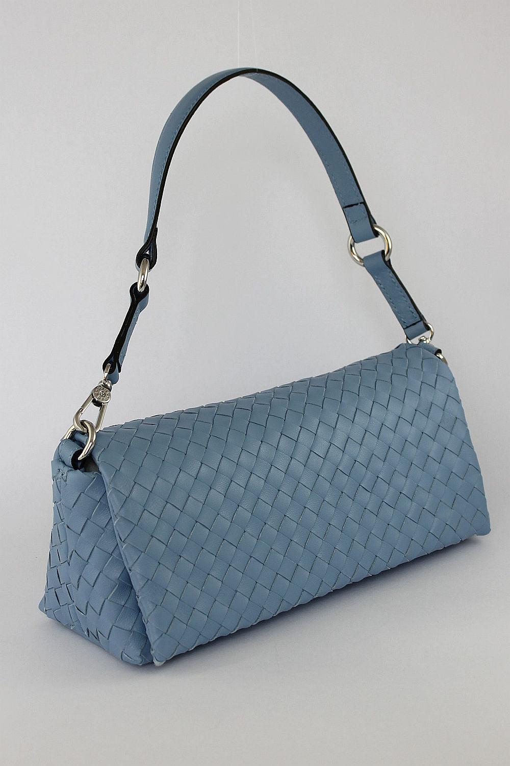 'Mila' Shoulder Bag in Sky Blue
