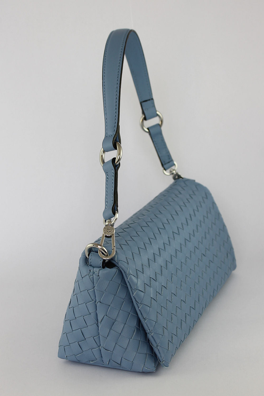 'Mila' Shoulder Bag in Sky Blue