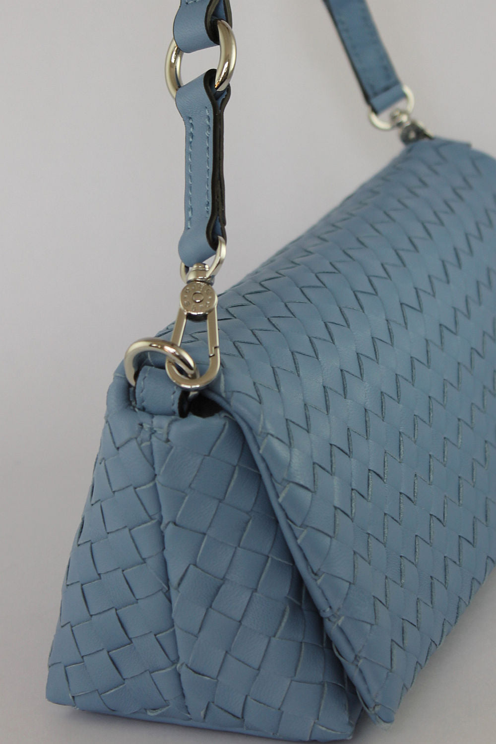 'Mila' Shoulder Bag in Sky Blue