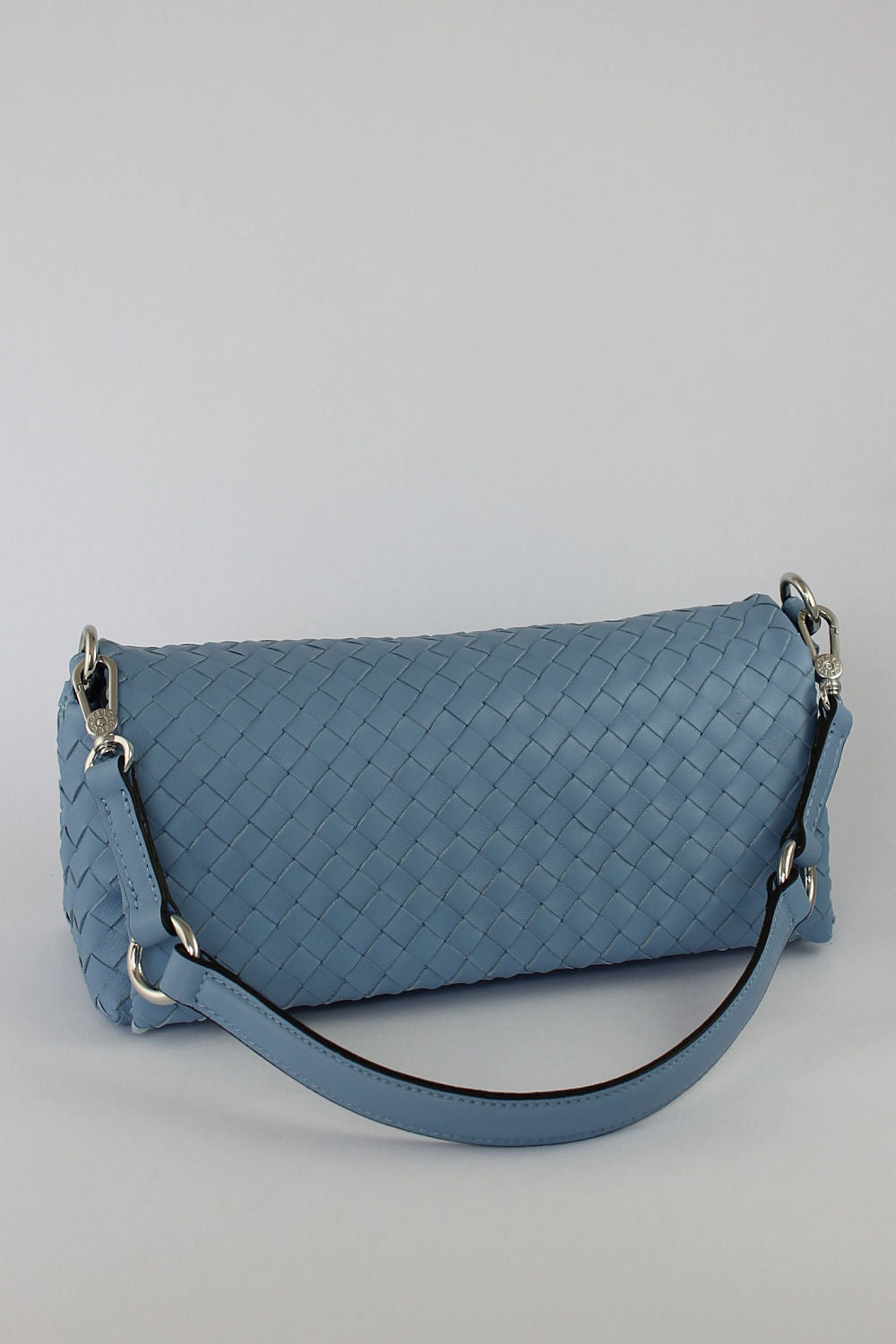 'Mila' Shoulder Bag in Sky Blue