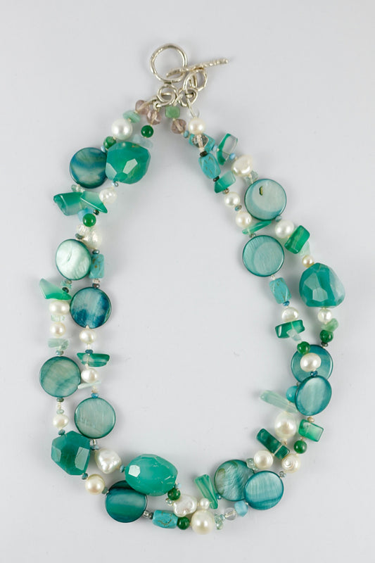 'Athens' with Solid Silver Clasp