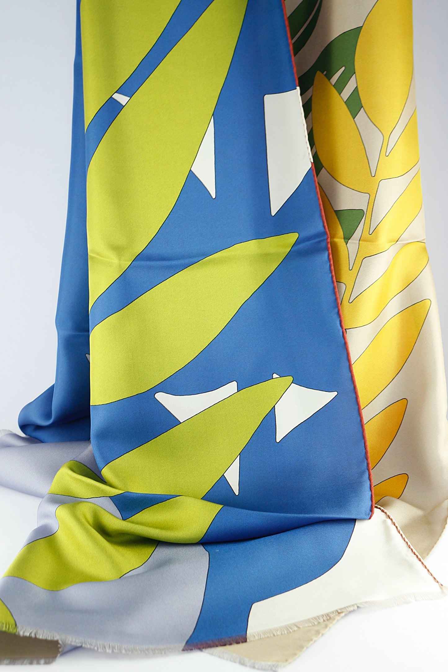 'Abstract No. 4' in Camel & Lime