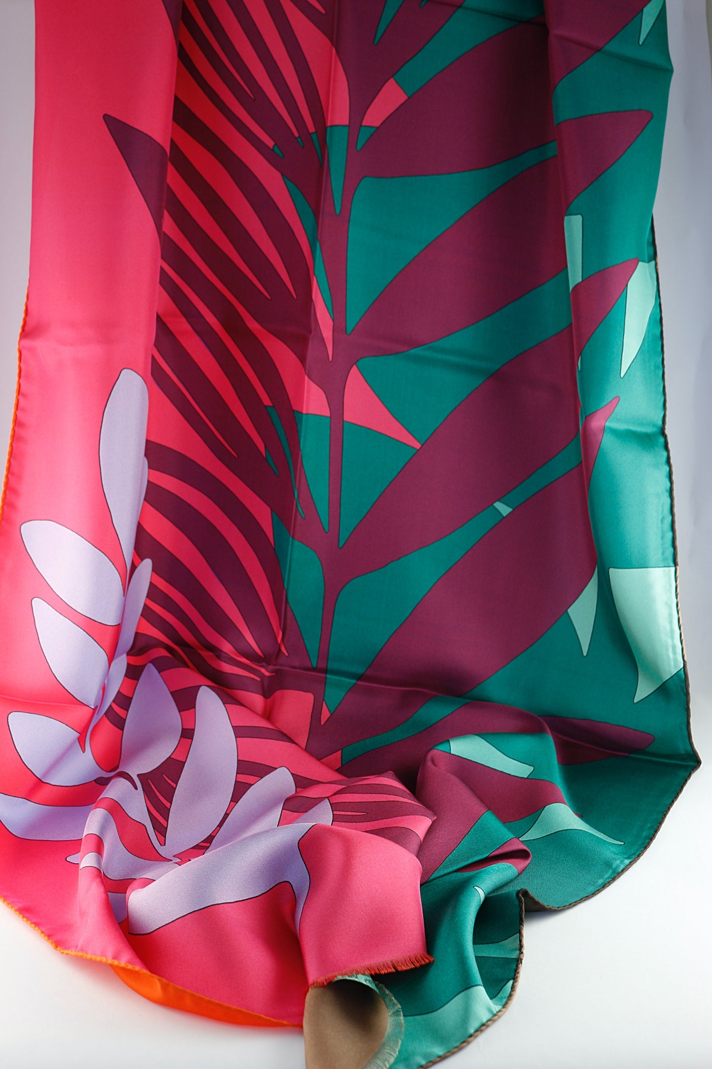 'Abstract No. 5' in Orange & Blue