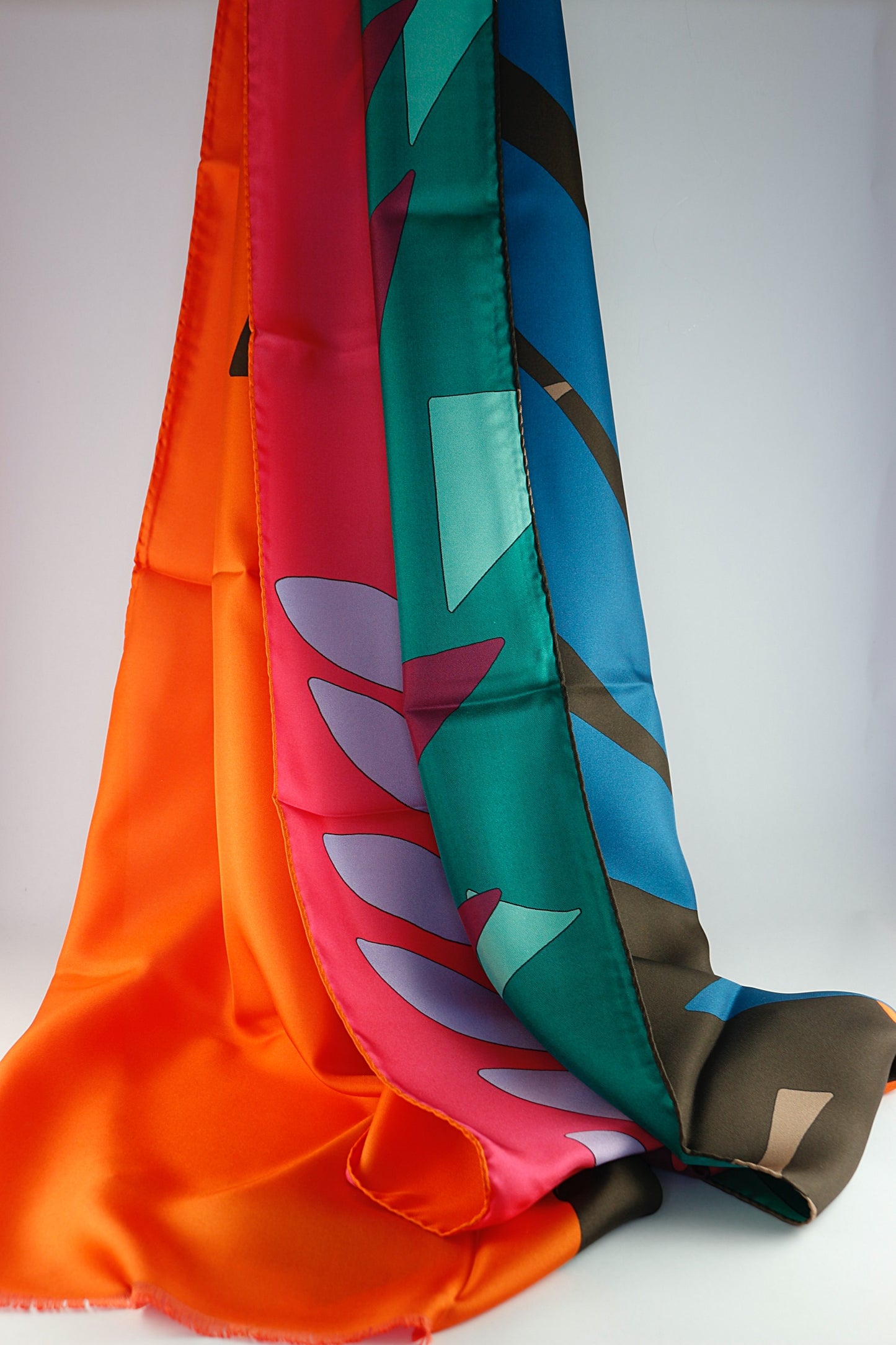 'Abstract No. 5' in Orange & Blue