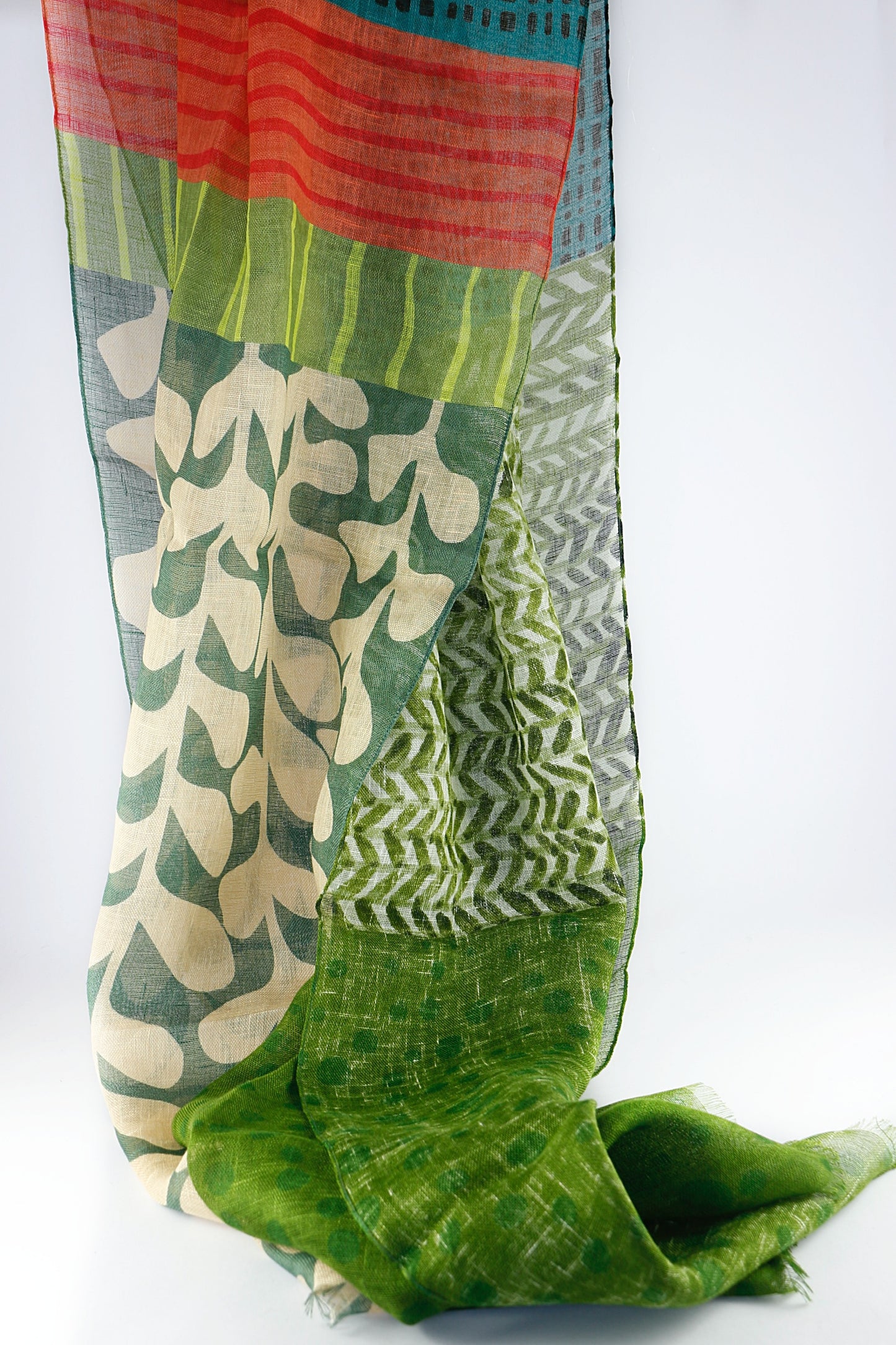 'Tapestry' in Green & Turquoise