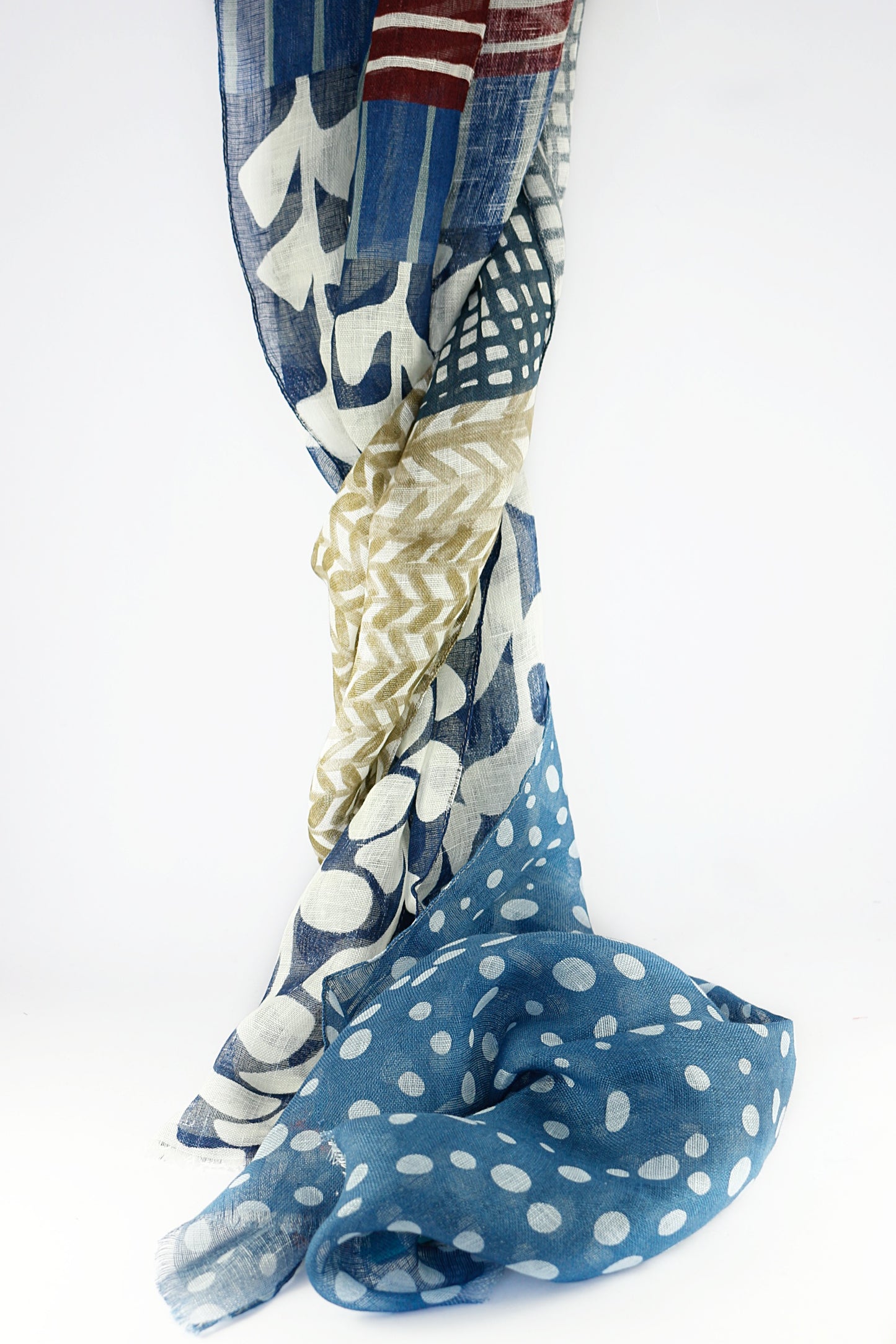 'Tapestry' in Grey & Blue