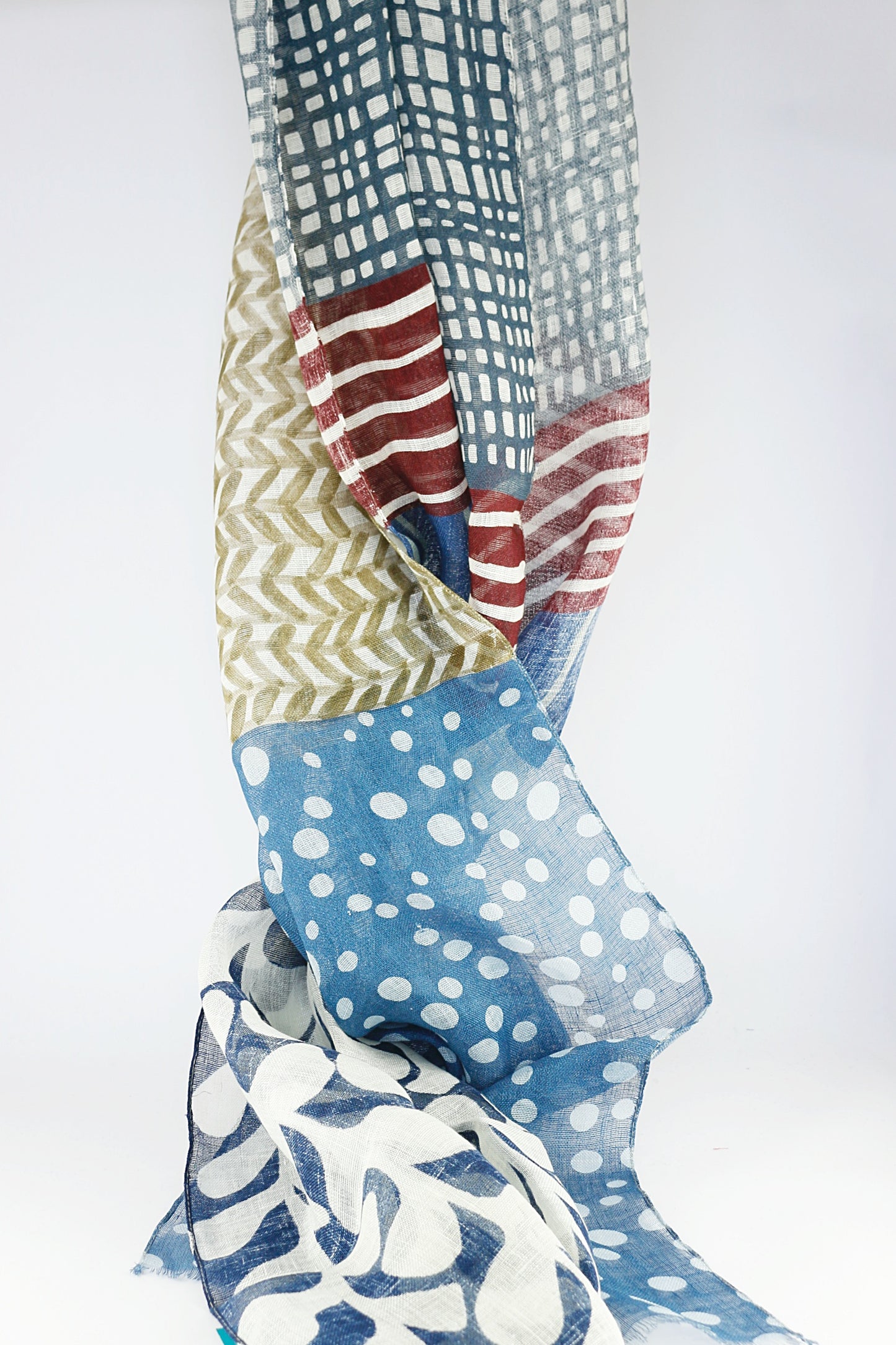 'Tapestry' in Grey & Blue