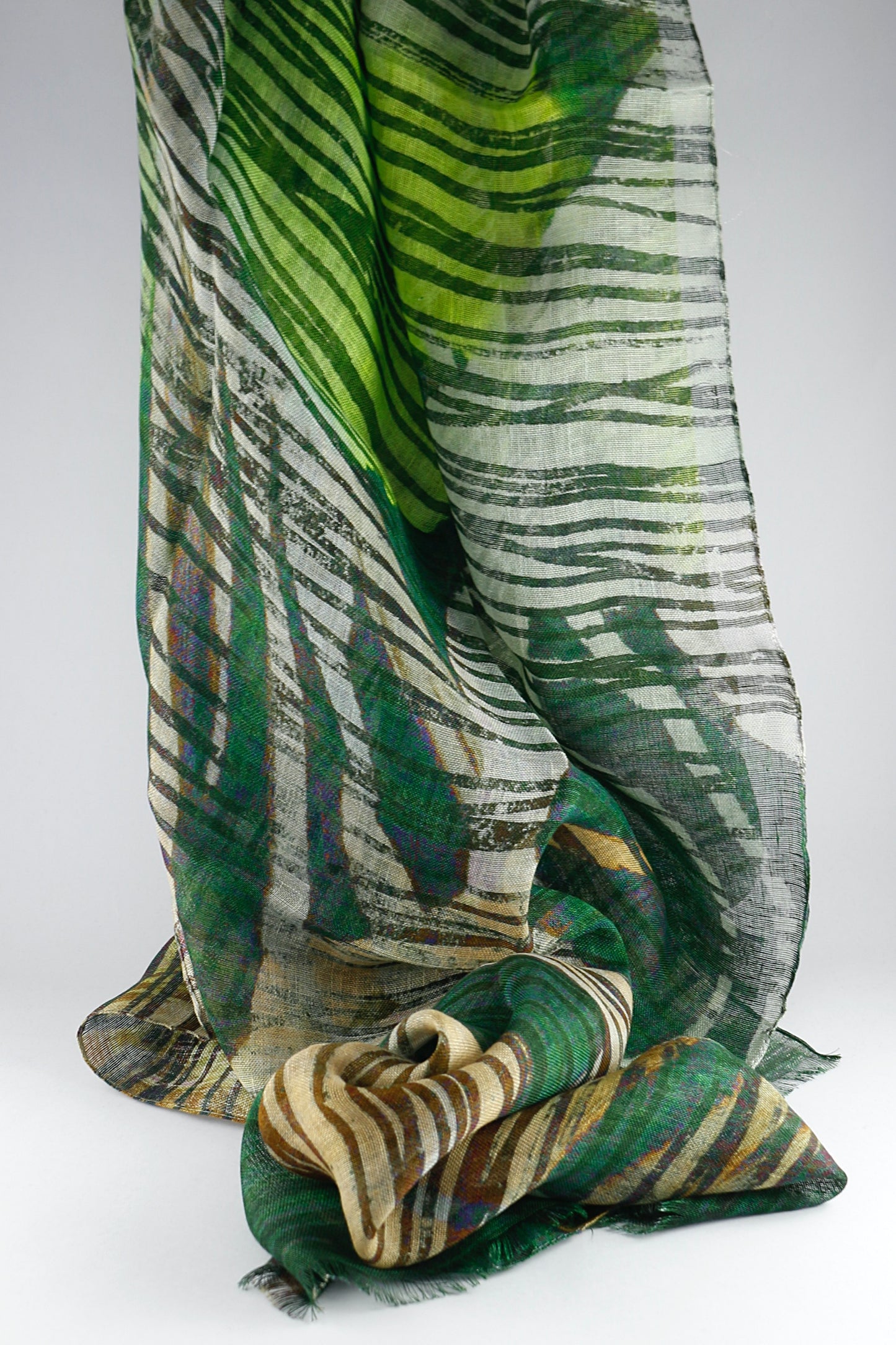 'Screenprint No. 3' in Green