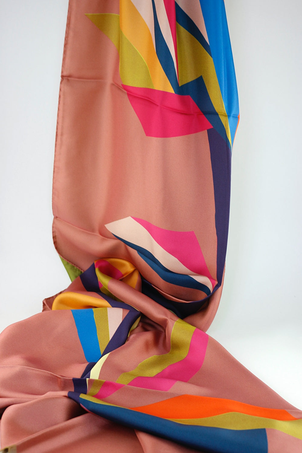 'Collage' Double-Sided in Pink & Olive