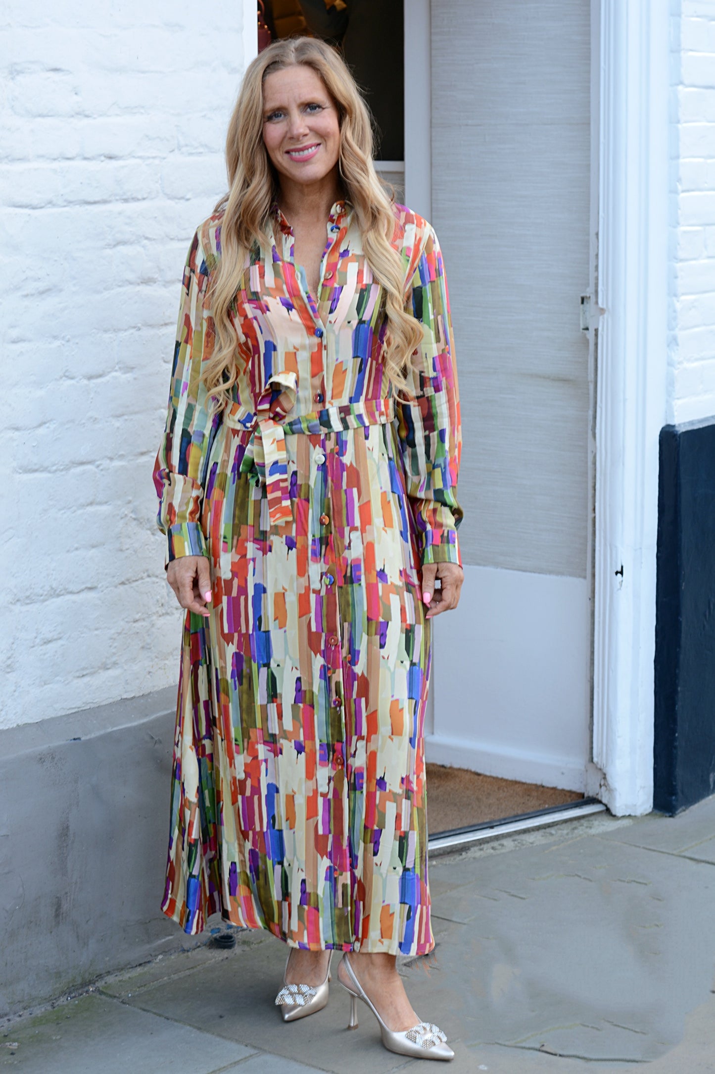 'Murano' Dress in Multi