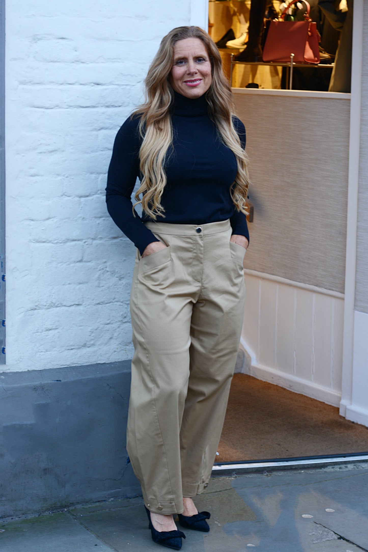 'Da Vinci' Trousers in Toffee