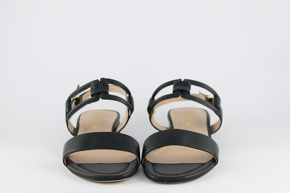 'Palermo' Navy Leather Sandal