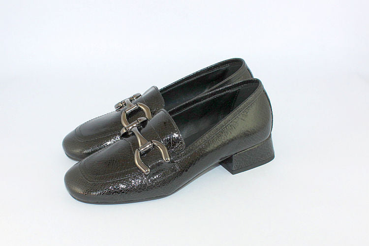 'Cleo' Crackle Patent Loafer