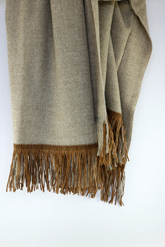 'Novara' Stole in Taupe