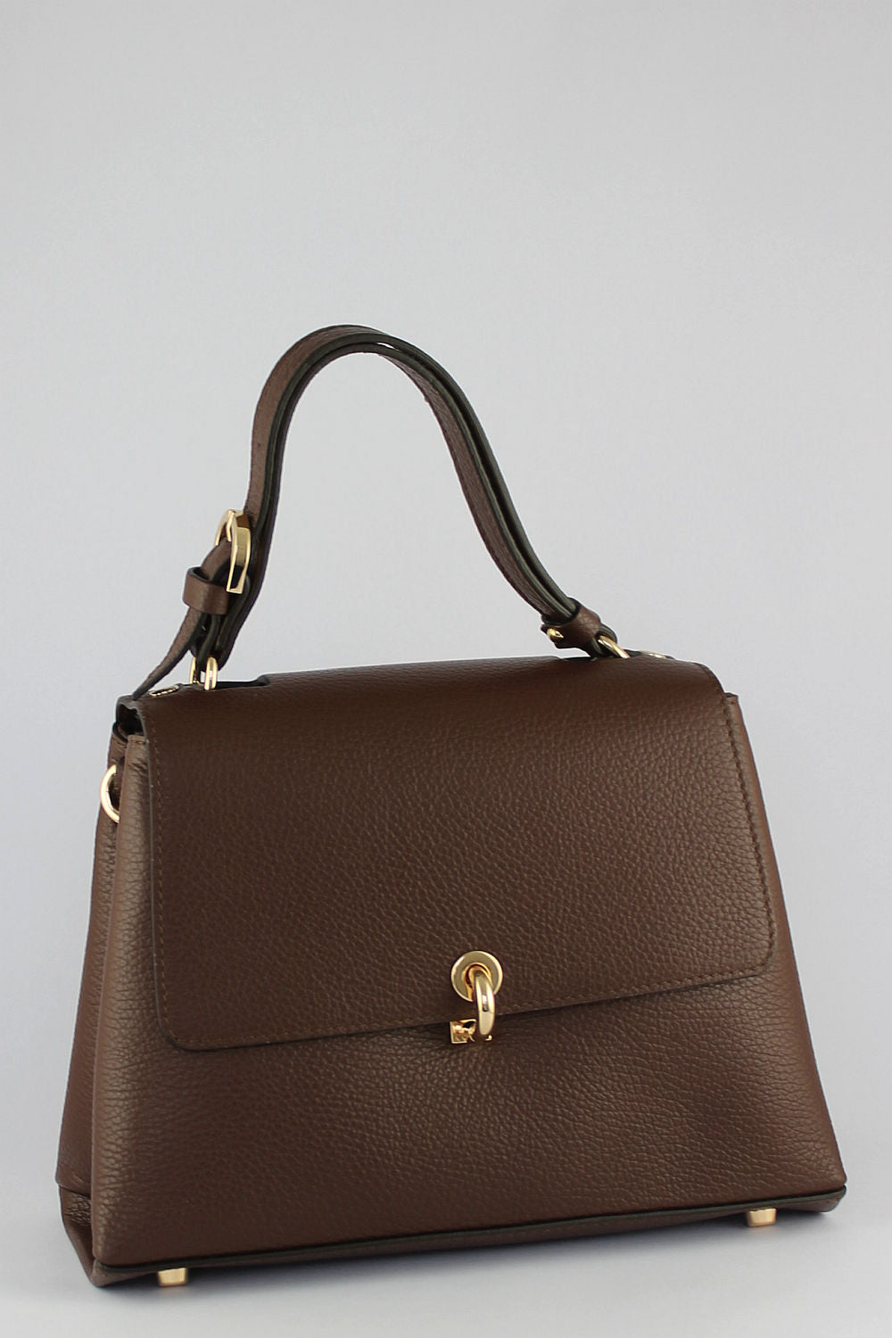 'Roma' Chocolate Handbag