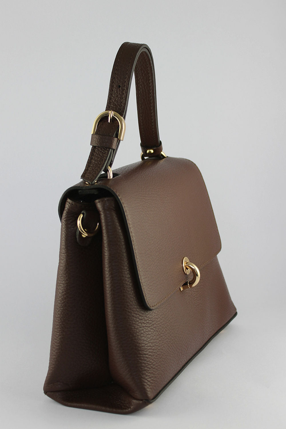 'Roma' Chocolate Handbag