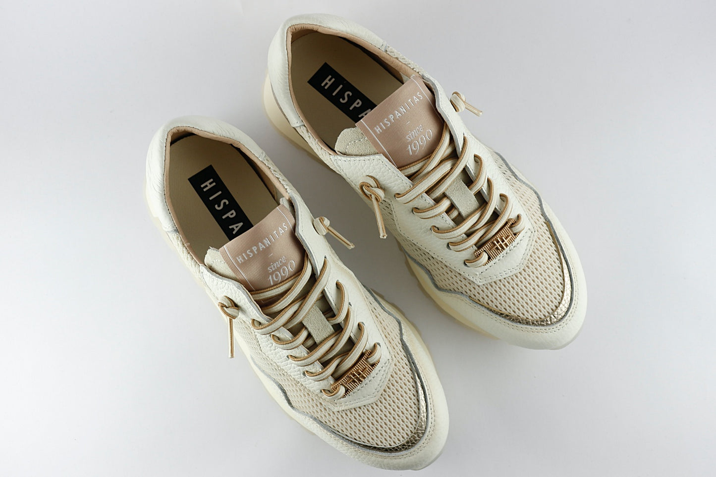 'Malaga' in White & Bronze