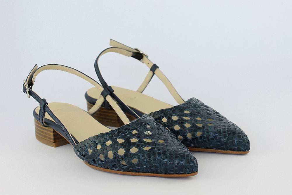 'Estela' in Denim Blue