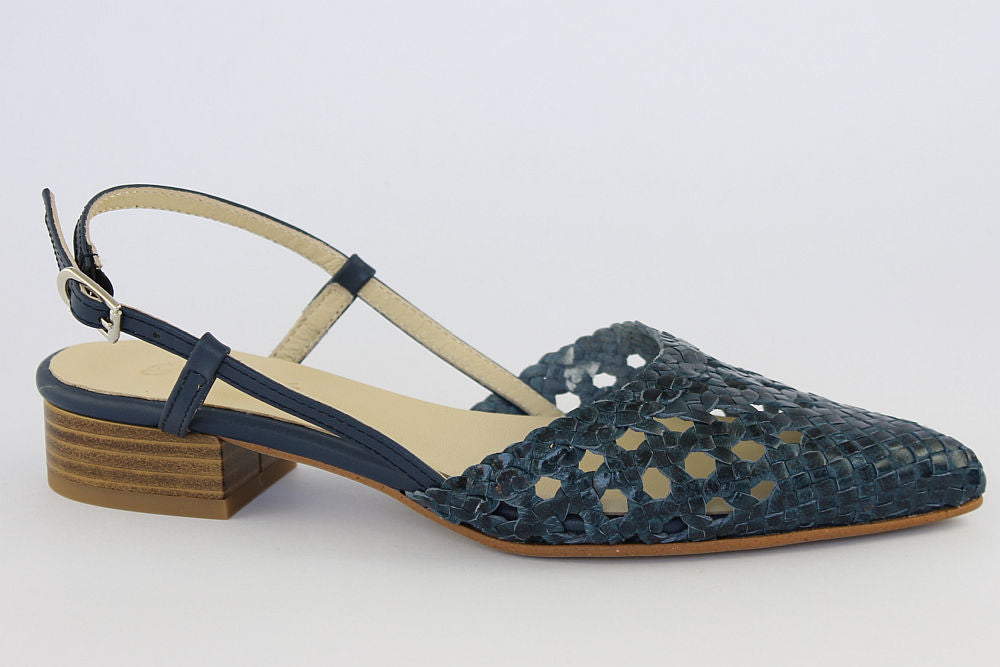 'Estela' in Denim Blue