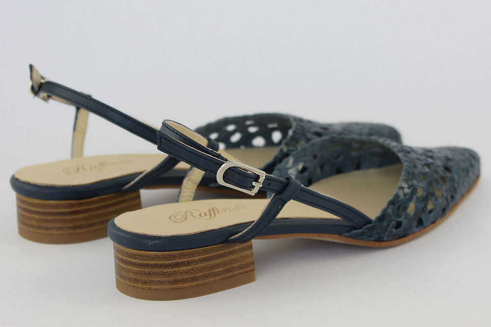 'Estela' in Denim Blue