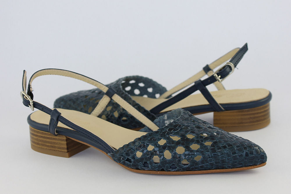 'Estela' in Denim Blue