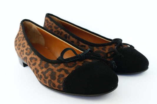 'Messina' Leopard Ballet Pump
