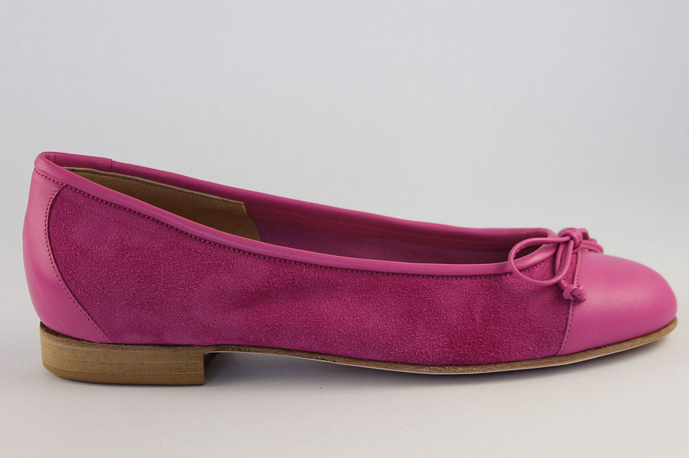 'Padua' Hot Pink Ballet Pump