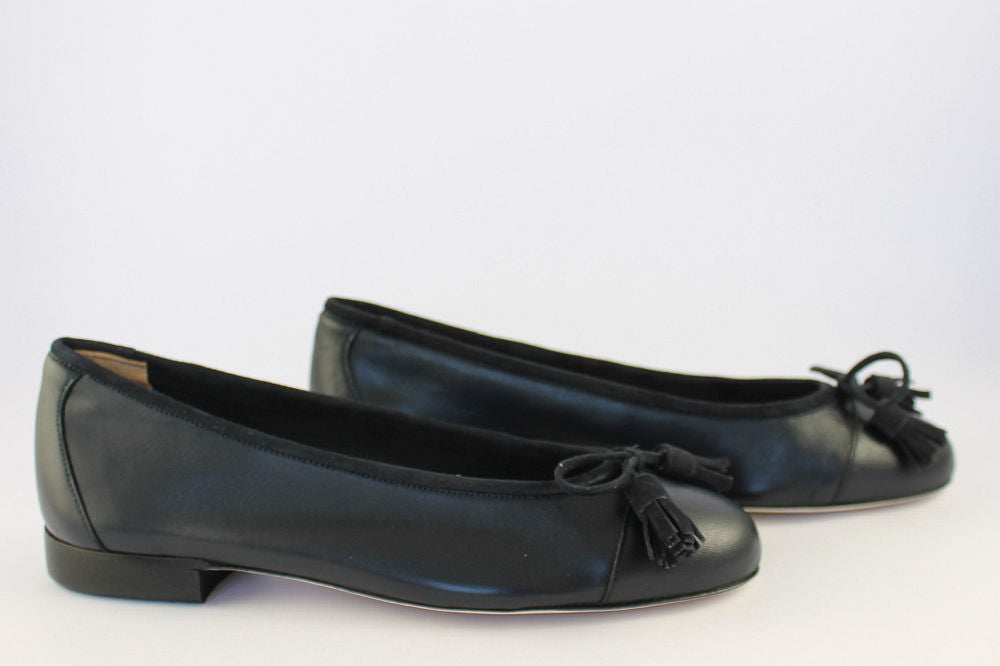 'Portofino' Navy Ballet Pump