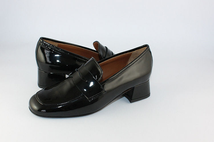 Black Patent Loafer