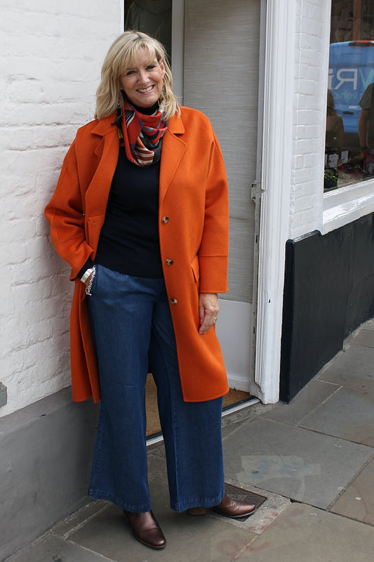 'Klara' in Burnt Orange
