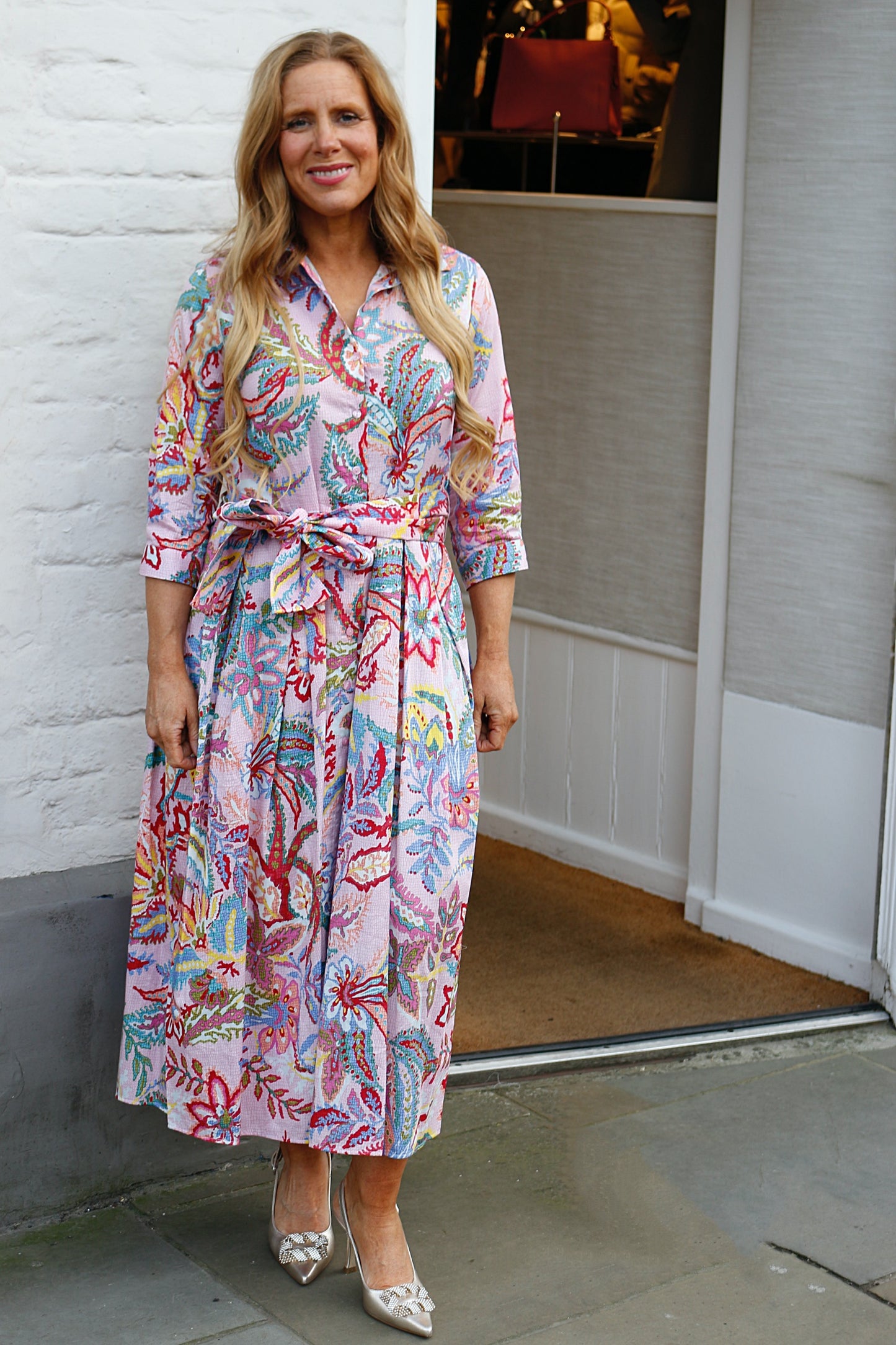 'Provence' Dress in Multi