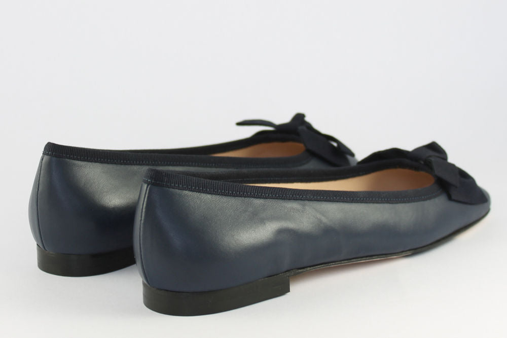 'Puglia' Navy Ballet Pump