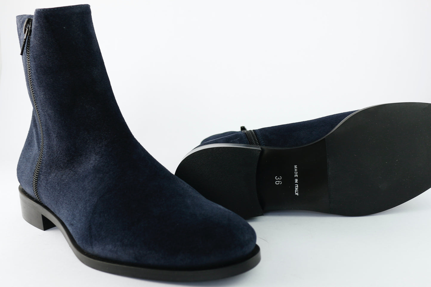'Tuscany' in Navy Suede