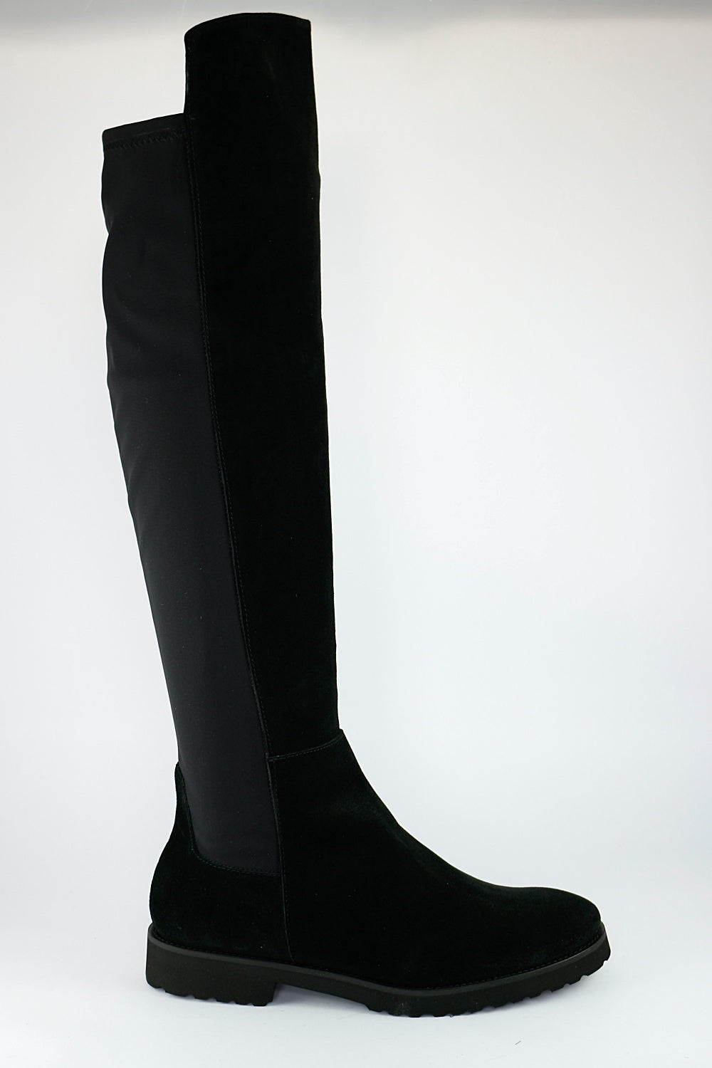 'Vinci' Long Black Boot