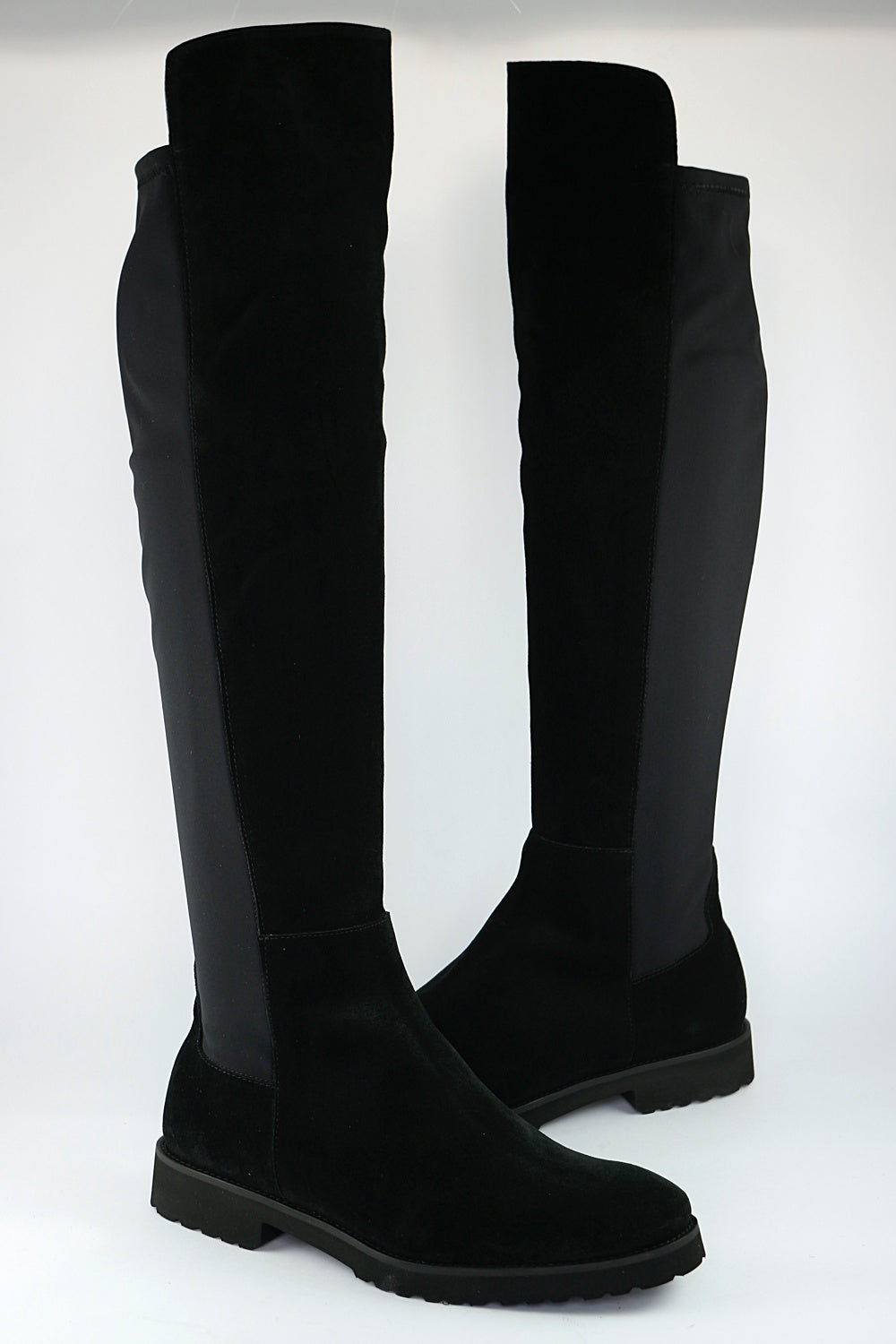 'Vinci' Long Black Boot