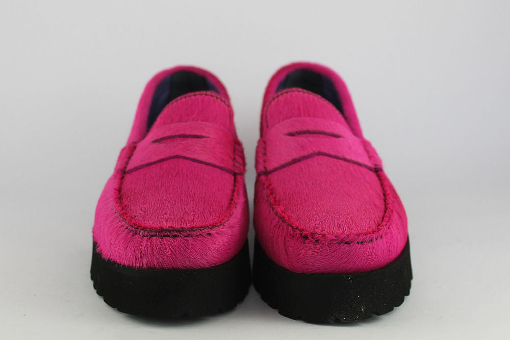 'Pink Pony' Loafer on a wedge