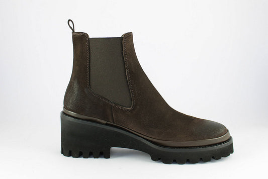 'Giulia Chocolate' Suede Chelsea Boot