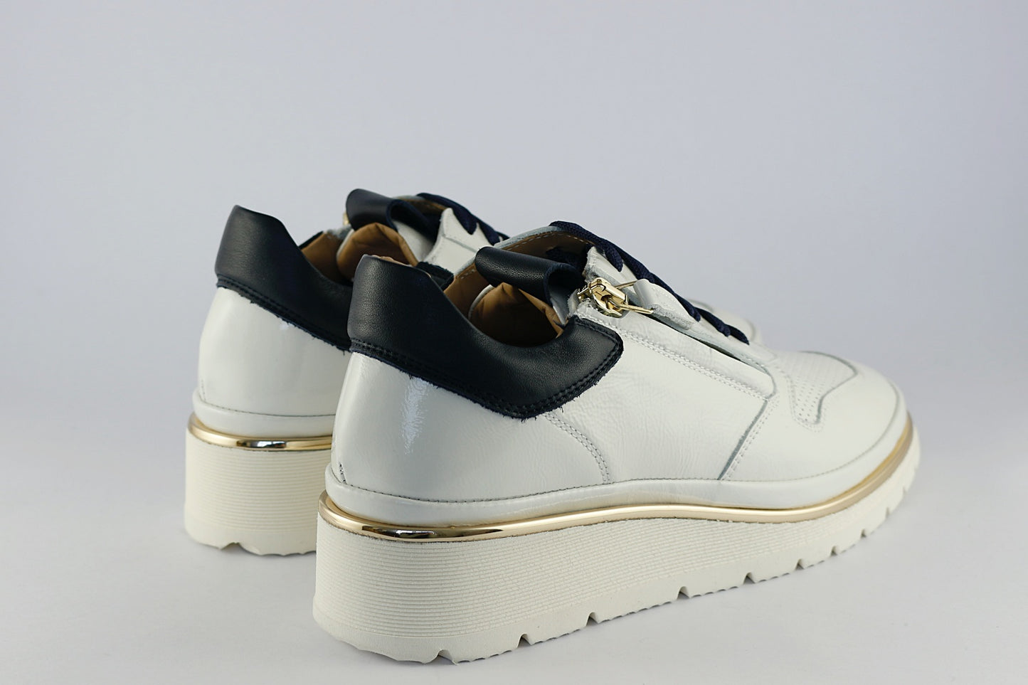 Marina in White & Navy