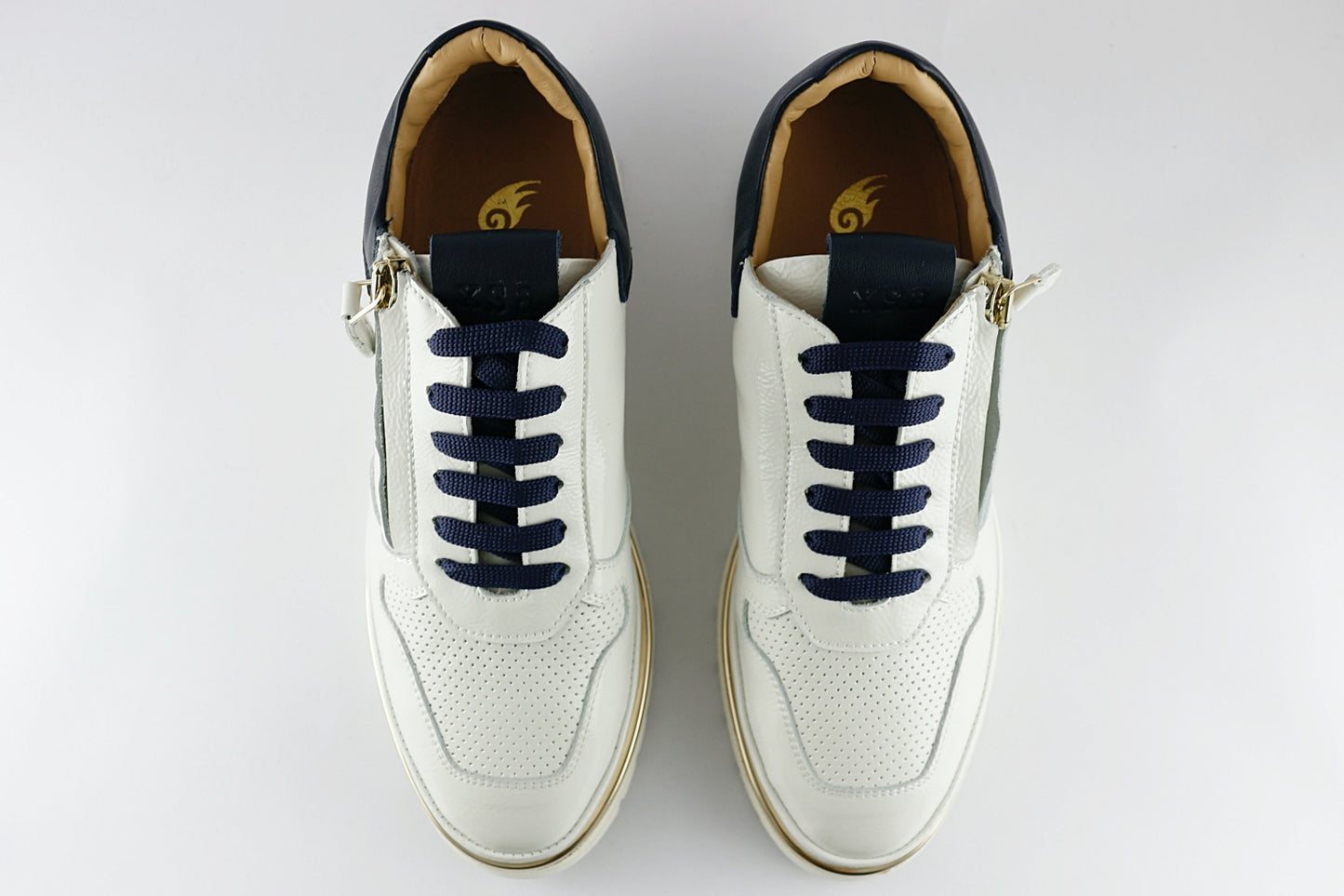 Marina in White & Navy