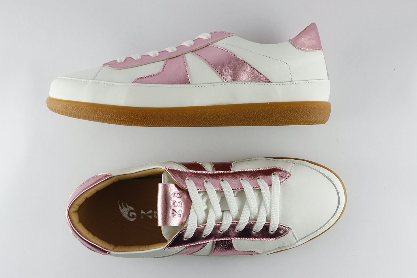 'Simona' in Metallic Pink