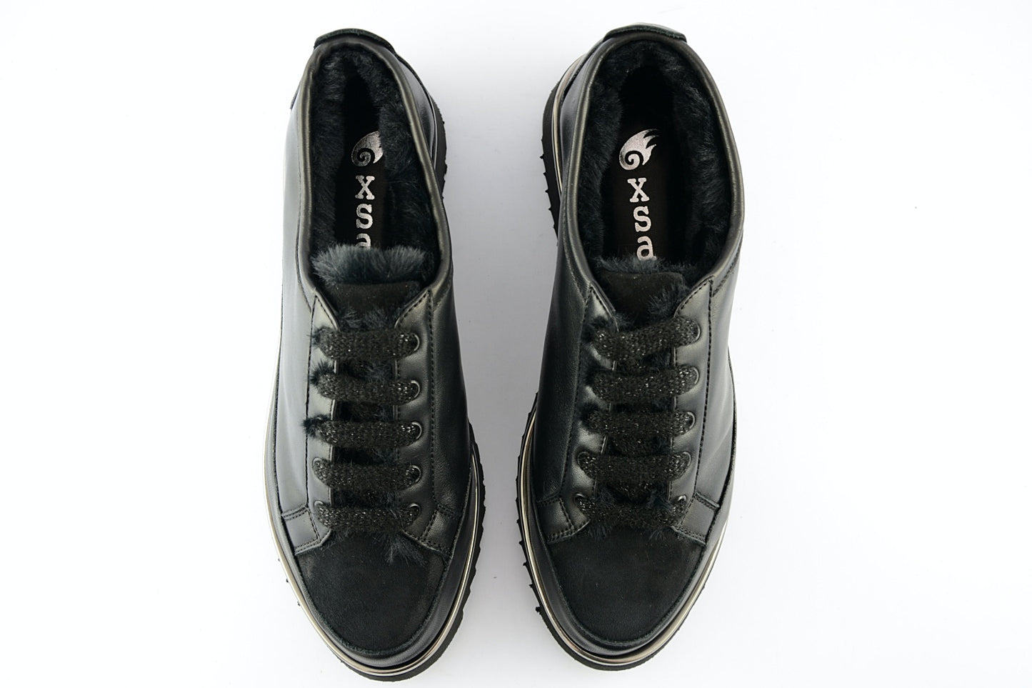 'Sofia' Sheepskin in Black