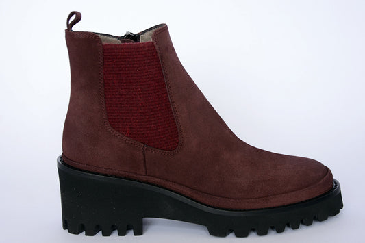 'London' Boot in Bordeaux