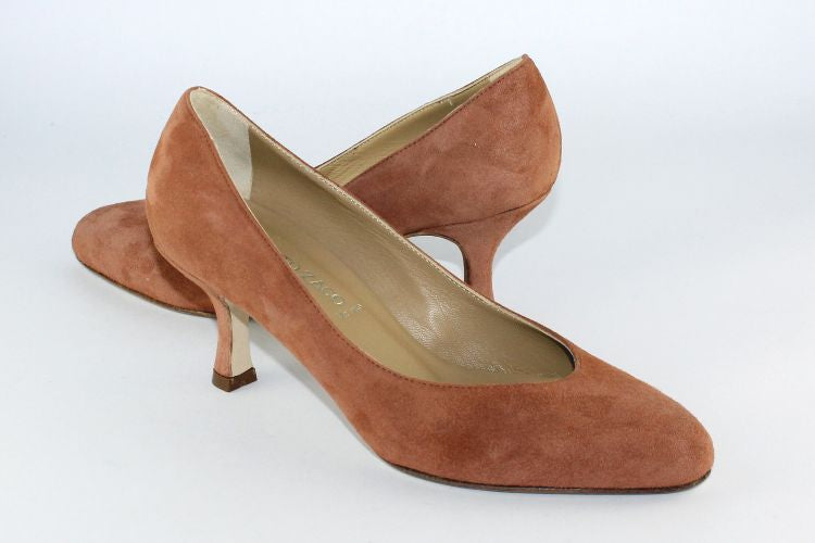 Light Tan Suede Court