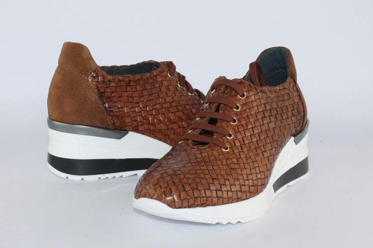 Tan Woven Trainer