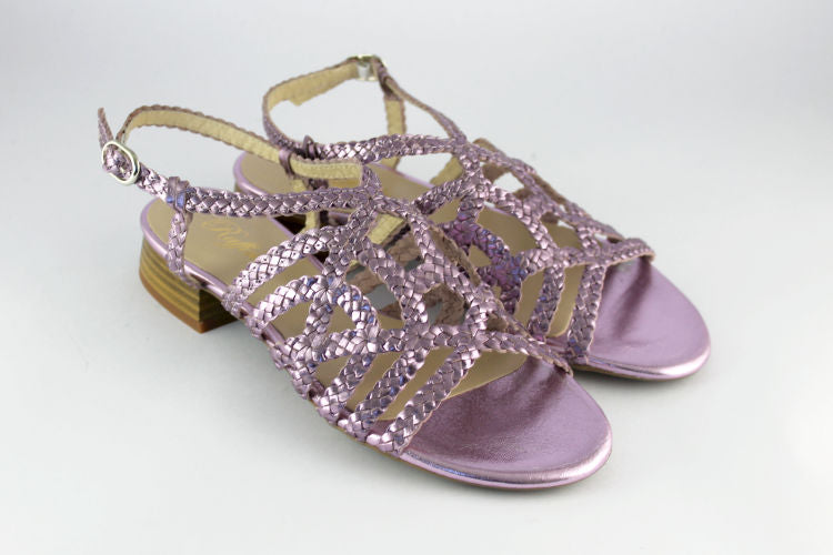 Metallic Lilac Sandal