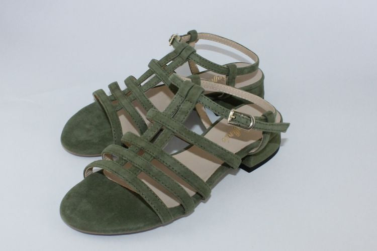 Pine Suede Strappy Sandal