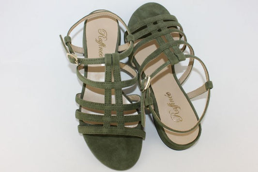 Pine Suede Strappy Sandal