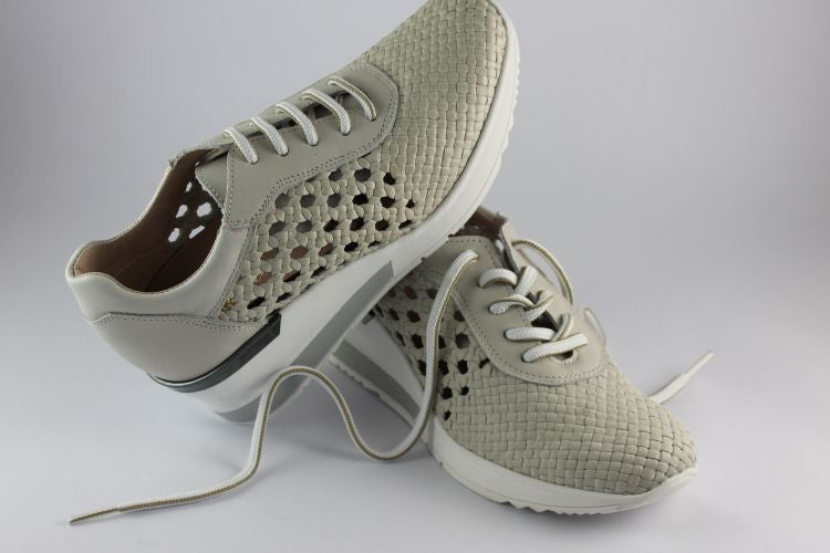 Putty Woven Trainer