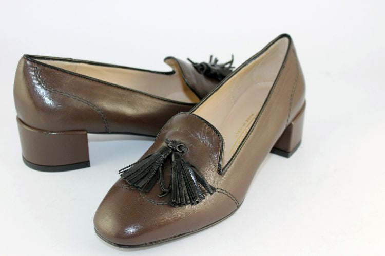 Soft Brown Loafer With Tassels